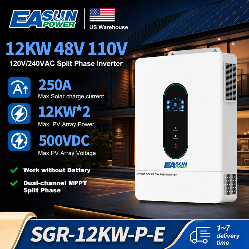 EASUN POWER محول طاقة شمسية هج - مراجعة Grid Tie Inverter Limiter 2000W وسعره