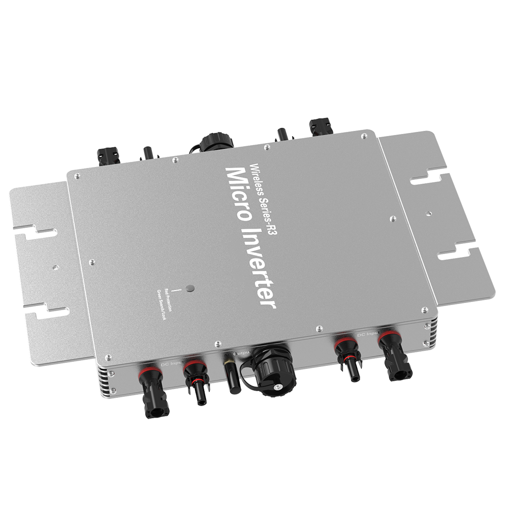شبكة التعادل واط الشمسية مايكر - مراجعة Micro Inverter 1400W Solar Grid Tie وسعره