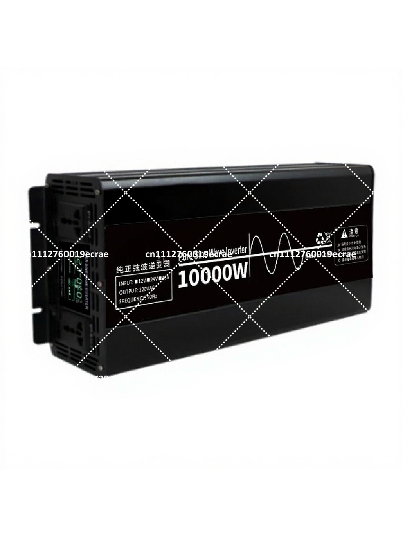 محول طاقة شمسي بموجة جيبية نقي - مراجعة Off Grid Solar Inverter 48V 6000W وسعره